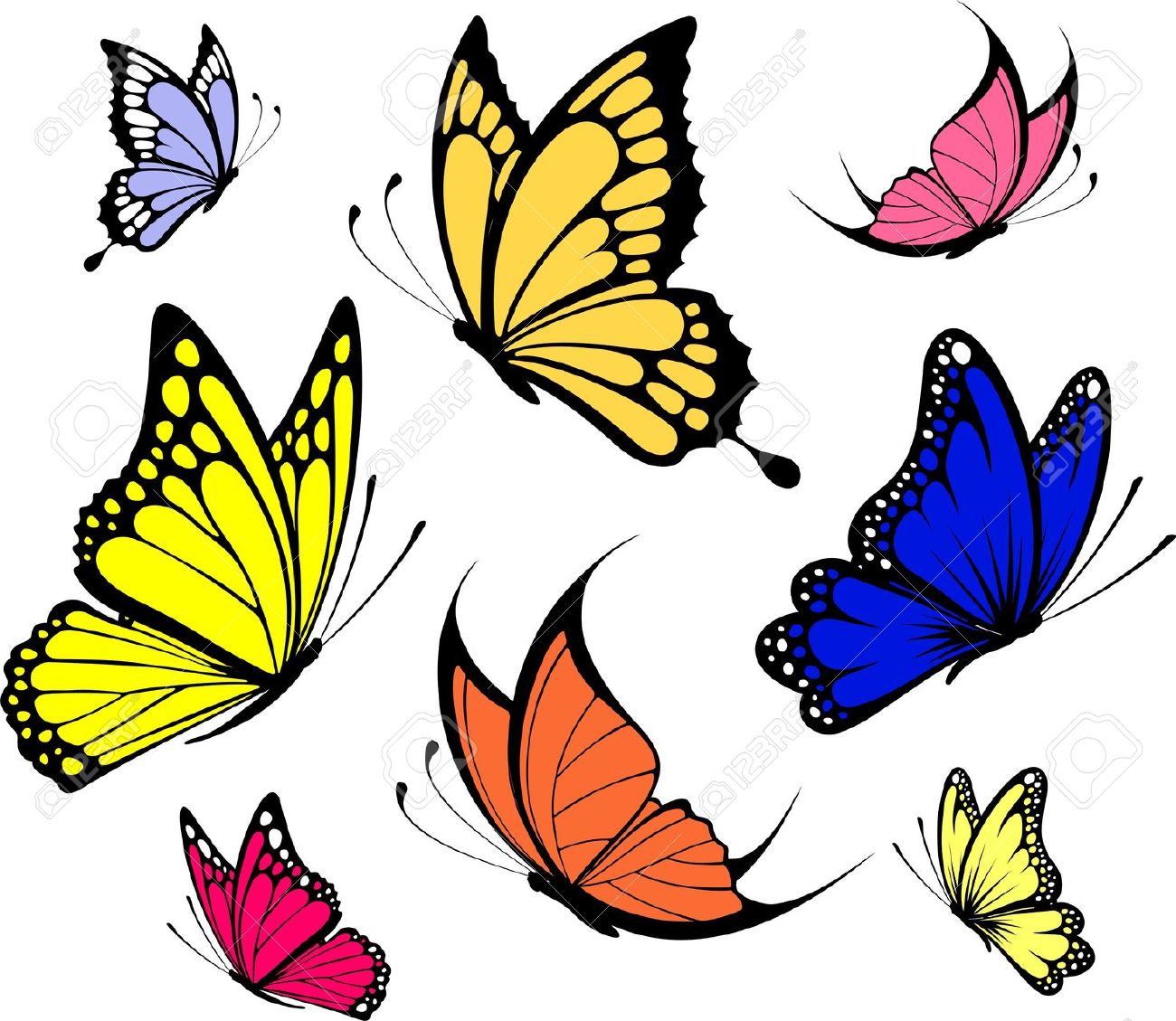 clip art free butterfly - photo #41